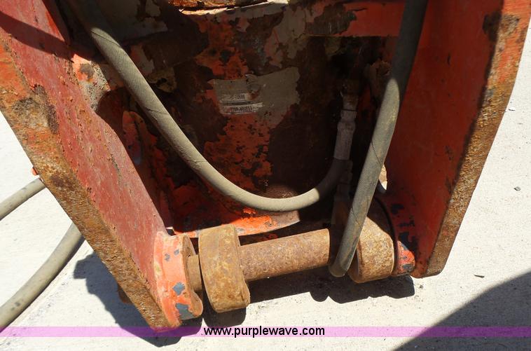 image for item L6098 Powertilt Knuckle boom backhoe attachment