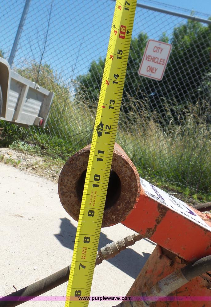 image for item L6098 Powertilt Knuckle boom backhoe attachment