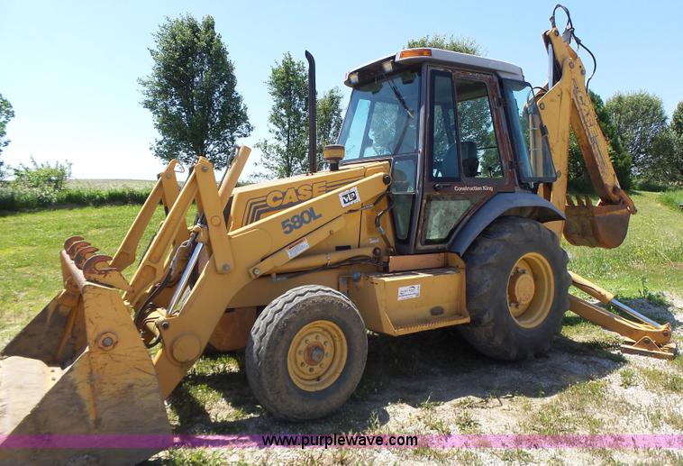 image for item L6104 1995 Case 580L backhoe