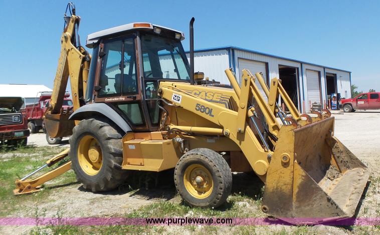 image for item L6104 1995 Case 580L backhoe