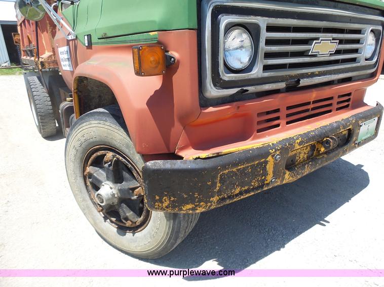 image for item L6105 1987 Chevrolet C Series dump truck