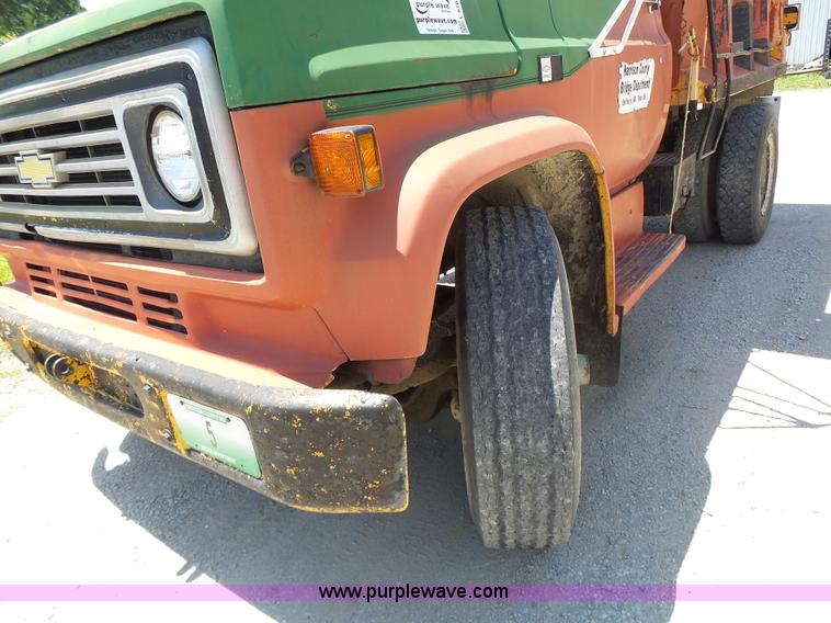 image for item L6105 1987 Chevrolet C Series dump truck