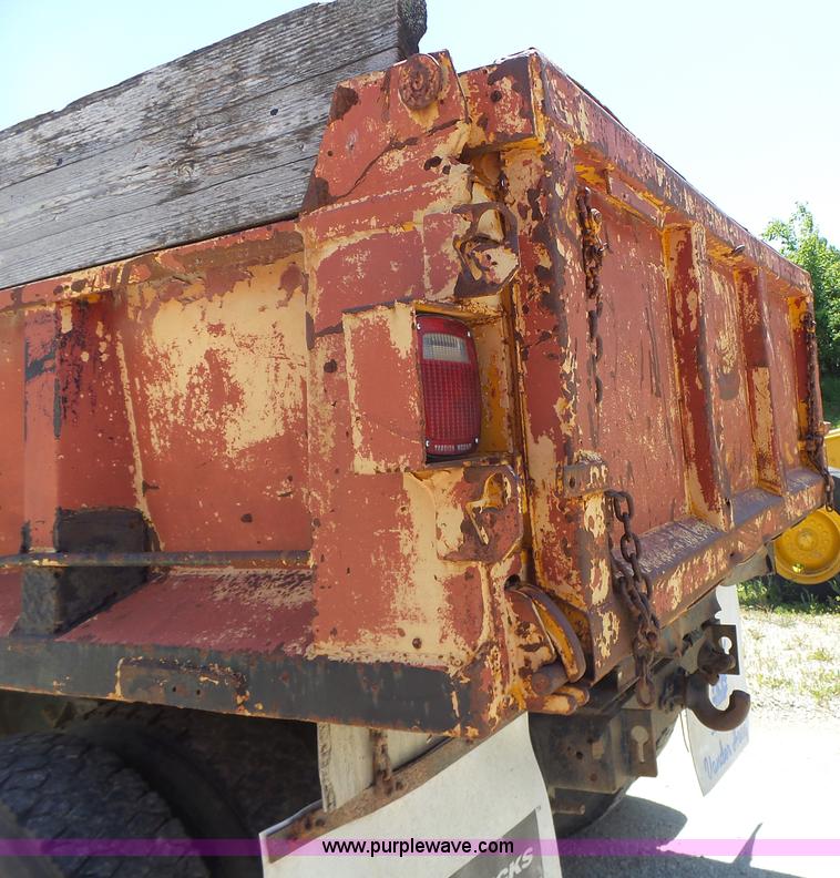 image for item L6105 1987 Chevrolet C Series dump truck