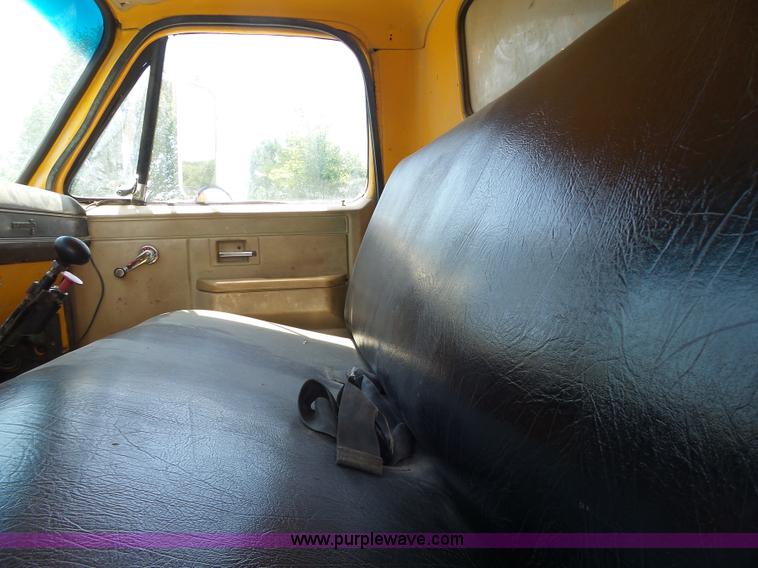 image for item L6105 1987 Chevrolet C Series dump truck