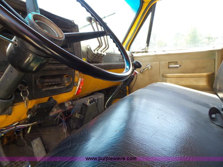 image for item L6105 1987 Chevrolet C Series dump truck