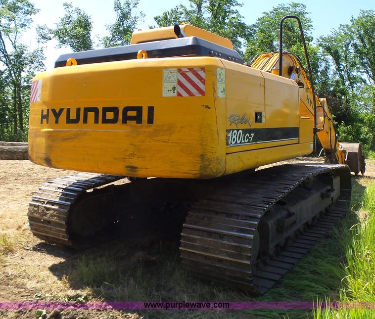image for item L6107 2005 Hyundai 180LC-7 excavator