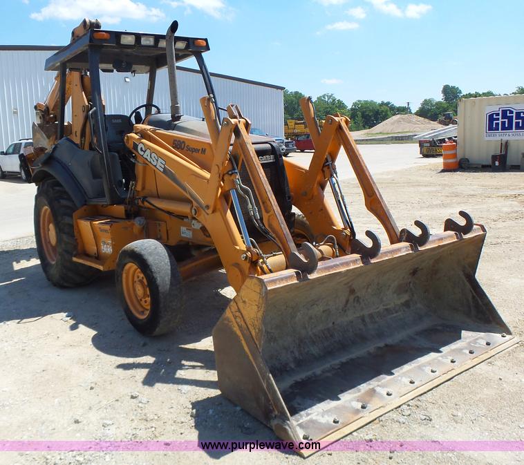 image for item L6109 2005 Case 580M backhoe