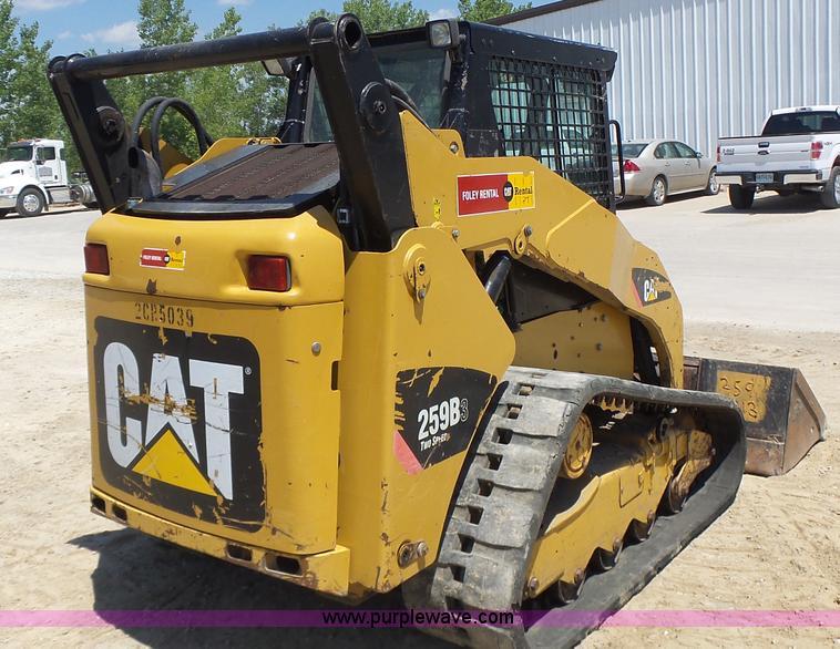 image for item L6110 2012 Caterpillar 259B Series 3 skid steer