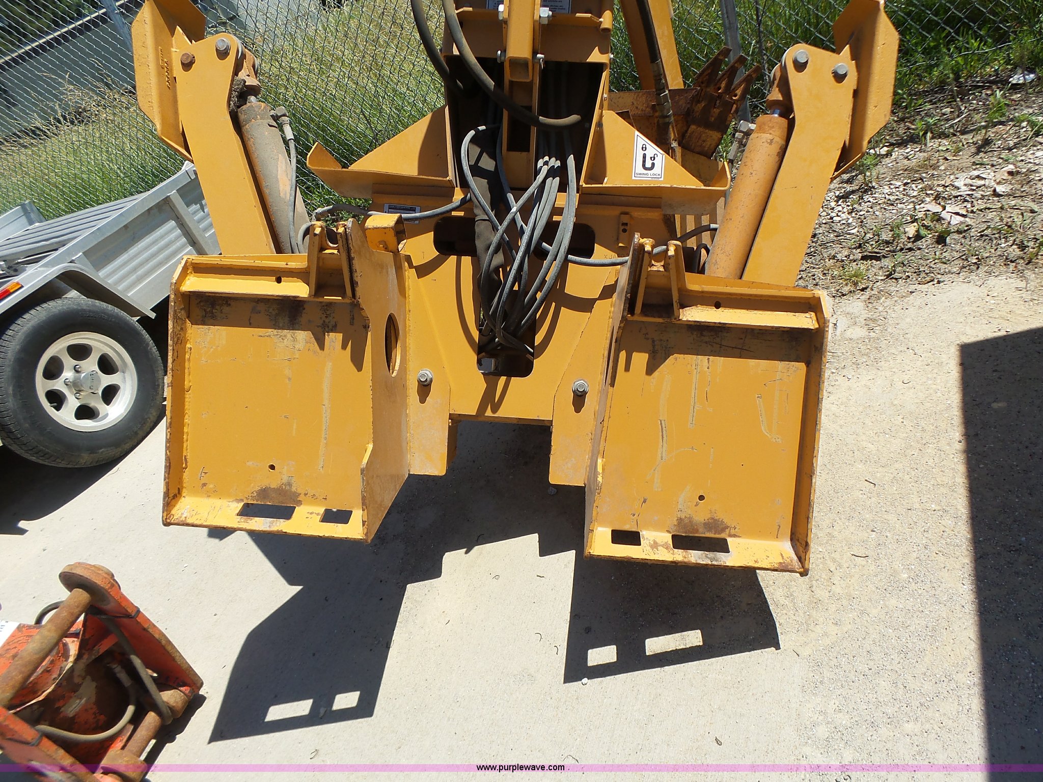 Case D125 skid steer backhoe attachment in Kirksville, MO Item L6099