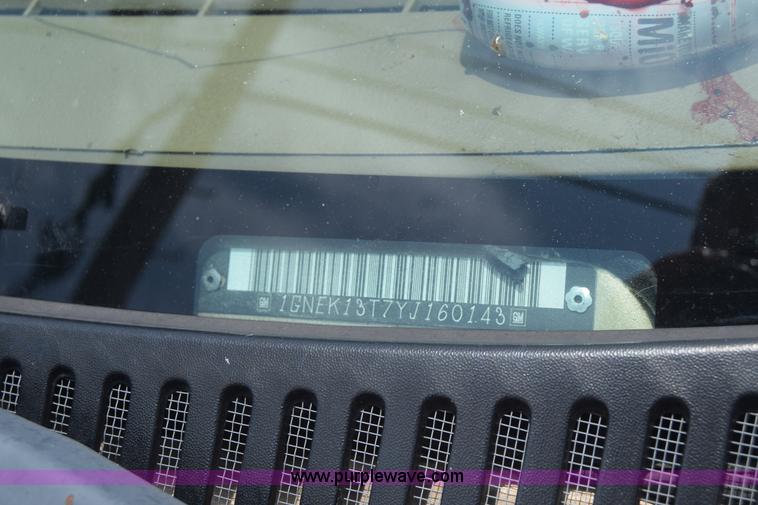 image for item CB9306 2000 Chevrolet Tahoe SUV