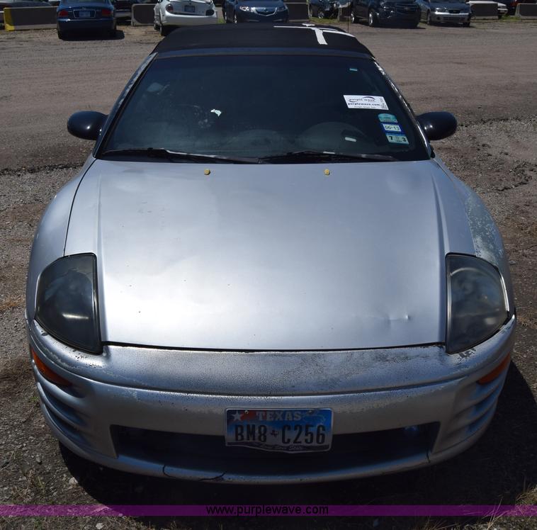 image for item K7251 2001 Mitsubishi Eclipse convertible