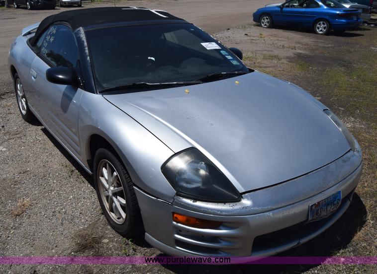 image for item K7251 2001 Mitsubishi Eclipse convertible