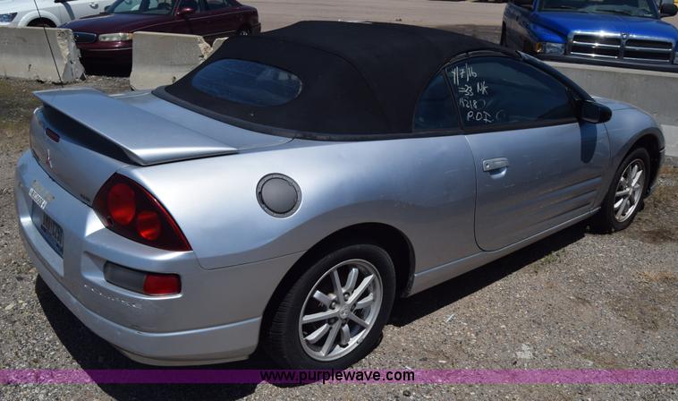 image for item K7251 2001 Mitsubishi Eclipse convertible