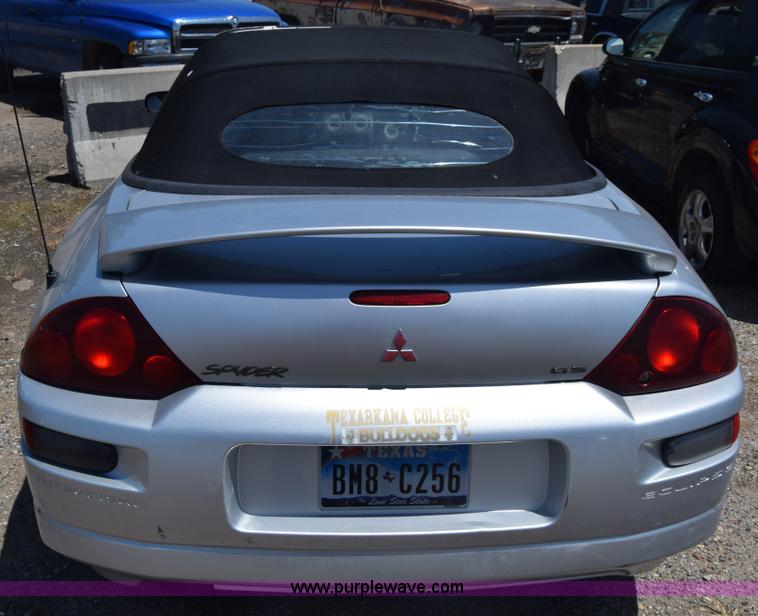 image for item K7251 2001 Mitsubishi Eclipse convertible