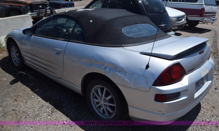 image for item K7251 2001 Mitsubishi Eclipse convertible
