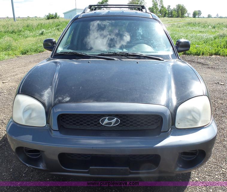 image for item AL9171 2002 Hyundai Santa Fe SUV