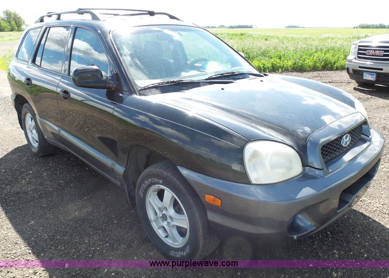image for item AL9171 2002 Hyundai Santa Fe SUV