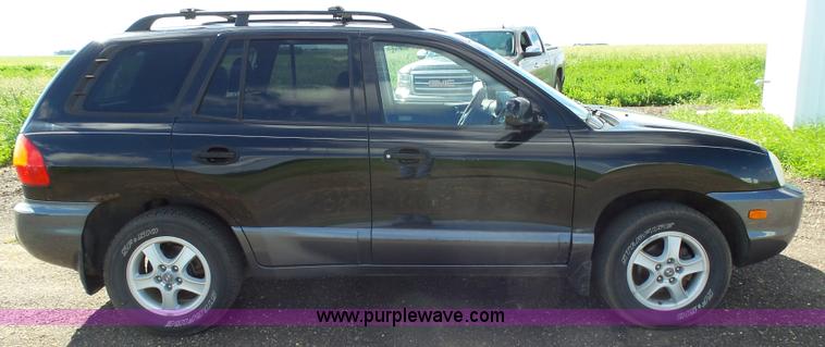 image for item AL9171 2002 Hyundai Santa Fe SUV