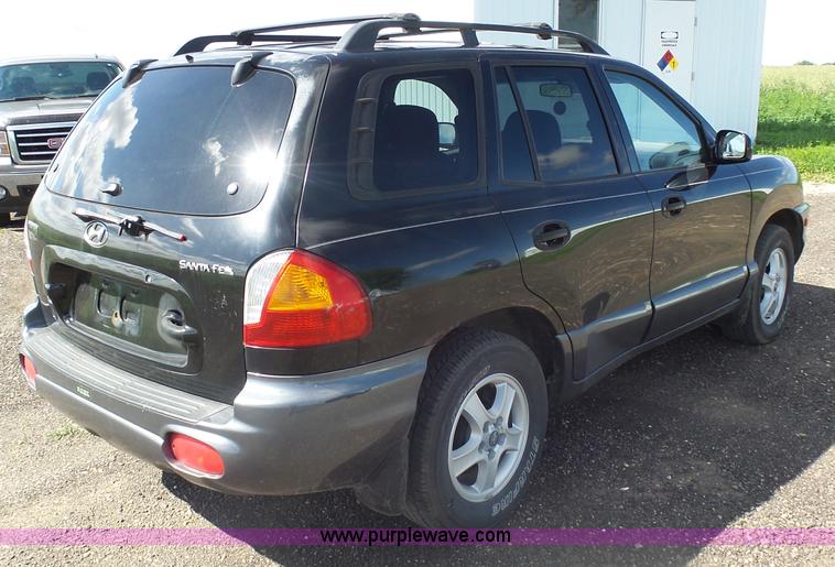 image for item AL9171 2002 Hyundai Santa Fe SUV