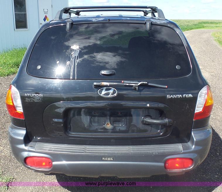 image for item AL9171 2002 Hyundai Santa Fe SUV
