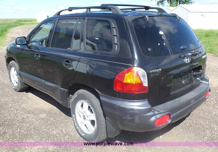 image for item AL9171 2002 Hyundai Santa Fe SUV