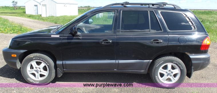 image for item AL9171 2002 Hyundai Santa Fe SUV