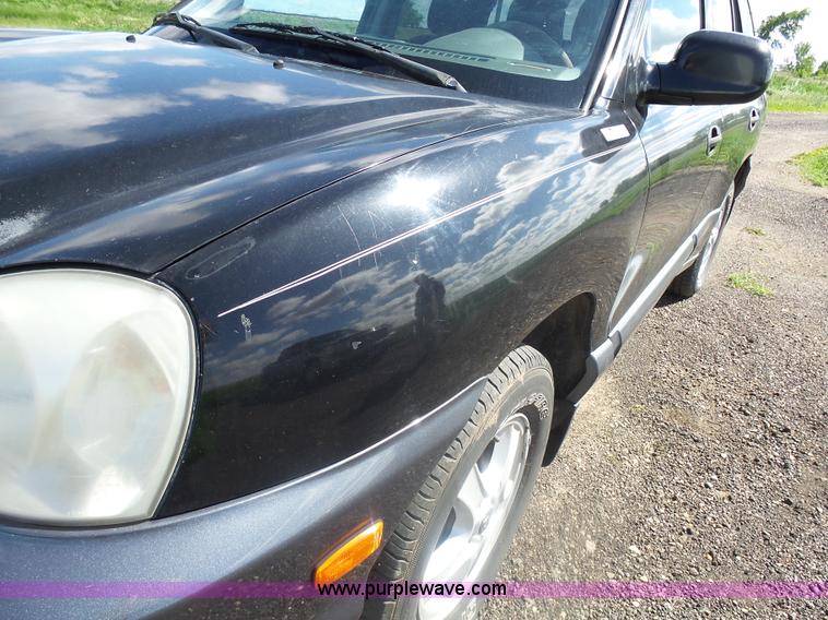 image for item AL9171 2002 Hyundai Santa Fe SUV