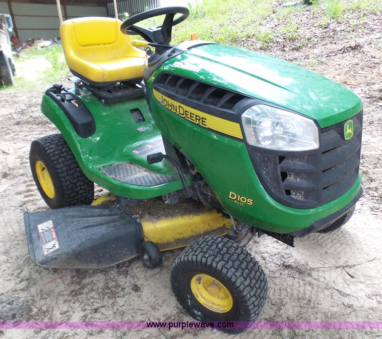 image for item AP9738 John Deere D105 lawn mower