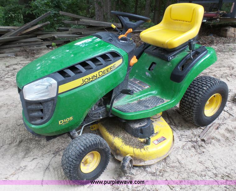 image for item AP9738 John Deere D105 lawn mower