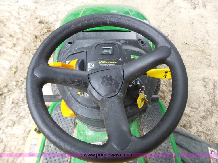 image for item AP9738 John Deere D105 lawn mower