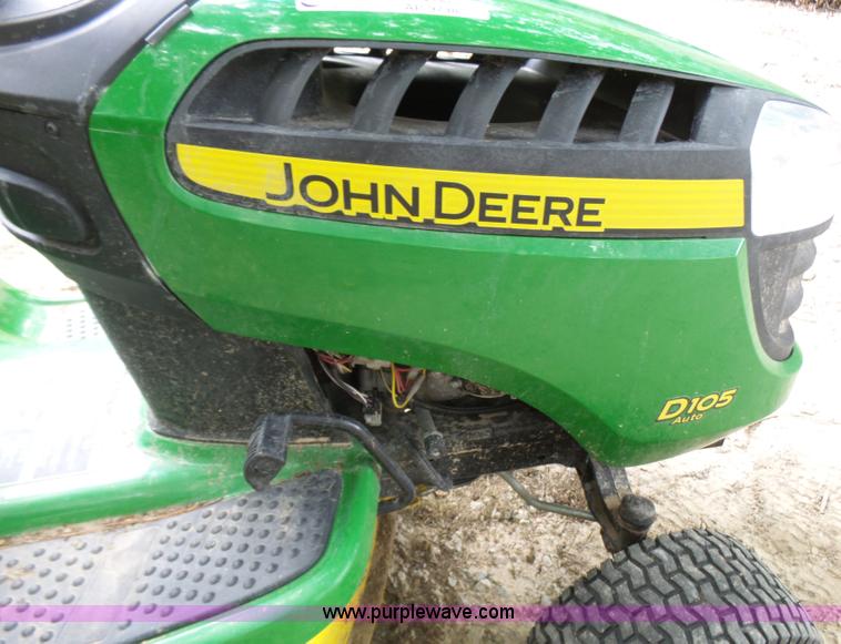 image for item AP9738 John Deere D105 lawn mower