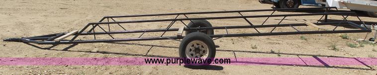 image for item AR9258 PVC pipe trailer