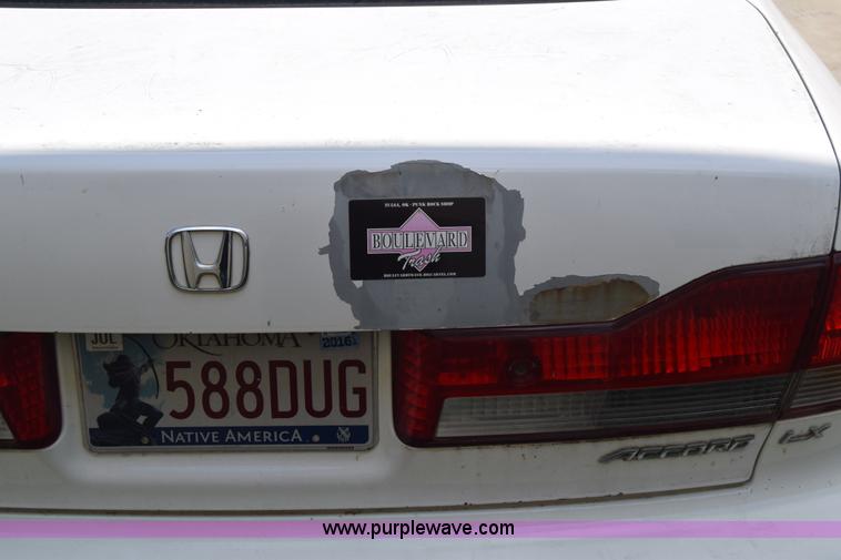 image for item AR9526 2002 Honda Accord