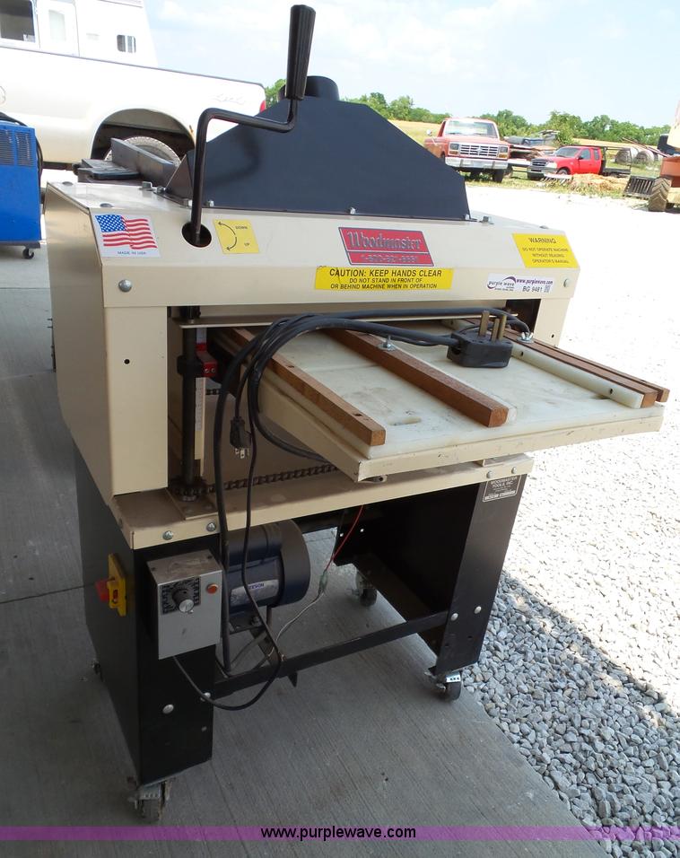 Woodmaster W718 planer in Leavenworth, KS Item BG9481 sold Purple Wave