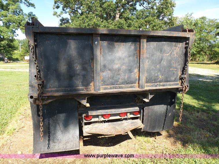image for item BM9718 1958 Ford dump truck