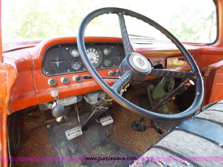 image for item BM9718 1958 Ford dump truck