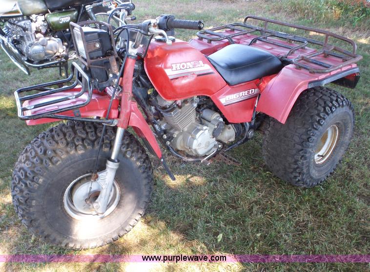 image for item BZ9589 1985 Honda Big Red ATV