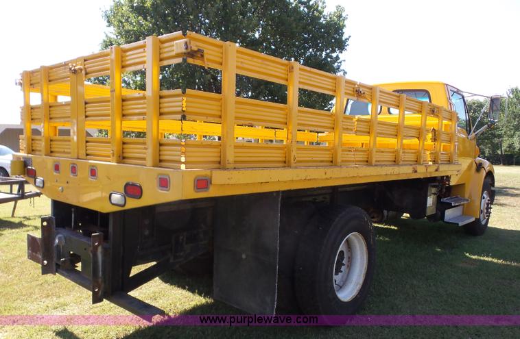image for item BZ9599 2009 Sterling Acterra flatbed truck