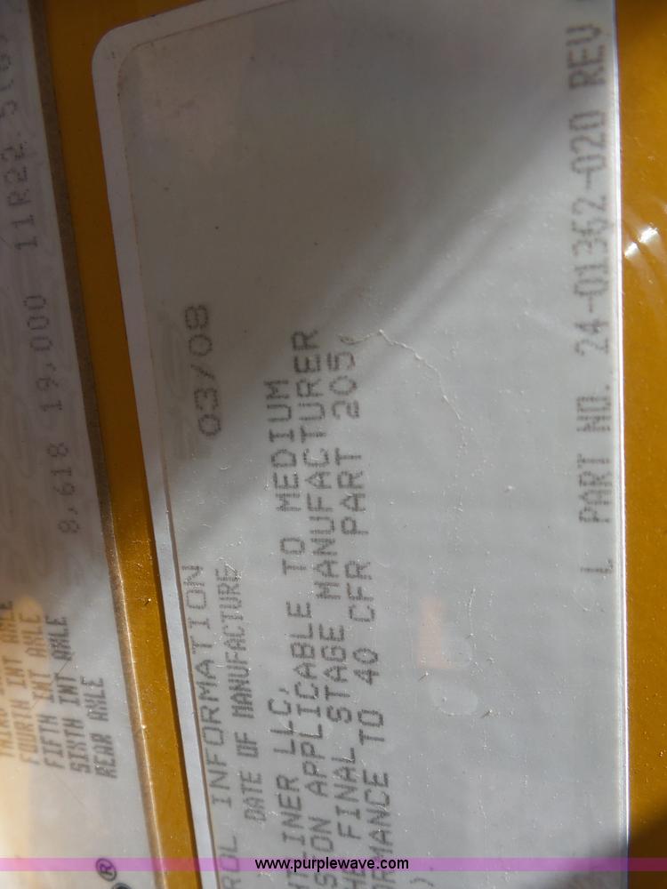 image for item BZ9599 2009 Sterling Acterra flatbed truck