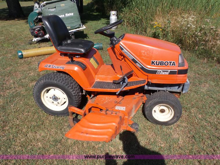 image for item BZ9601 Kubota G1800 lawn mower