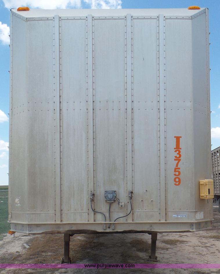 image for item CC9844 1995 Barrett Hog Deck livestock trailer