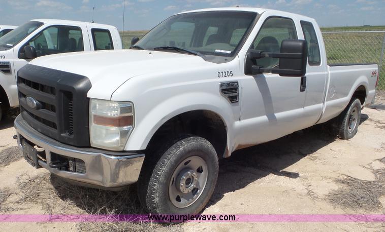 image for item CC9855 2008 Ford F250 Super Duty SuperCab pickup truck