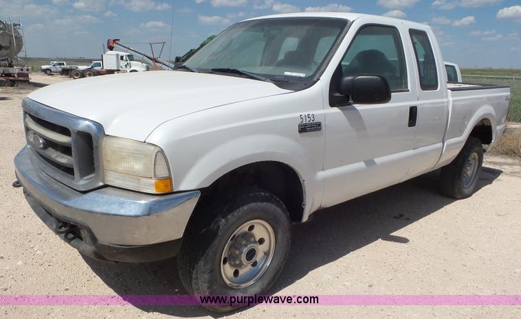 image for item CC9860 2004 Ford F250 Super Duty SuperCab pickup truck
