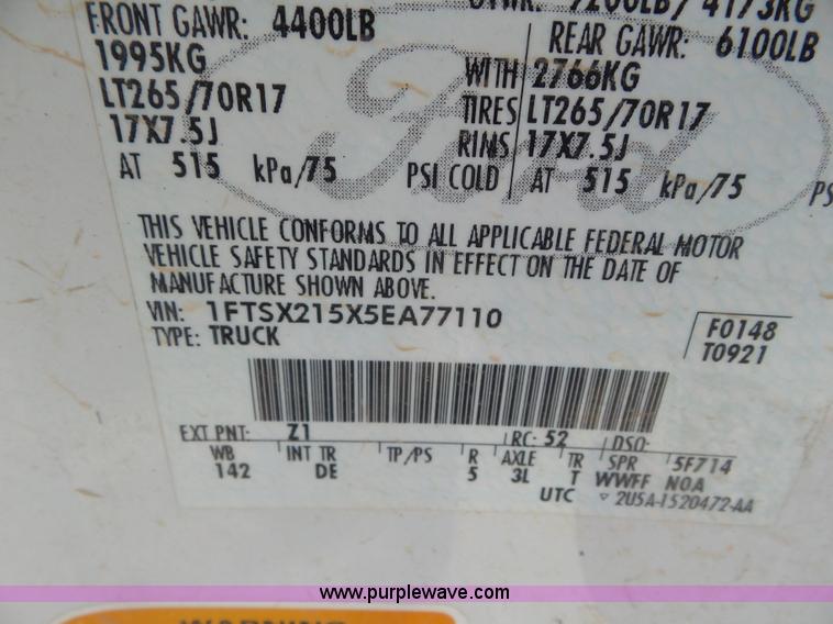 image for item CC9872 2005 Ford F250 Super Duty SuperCab pickup truck