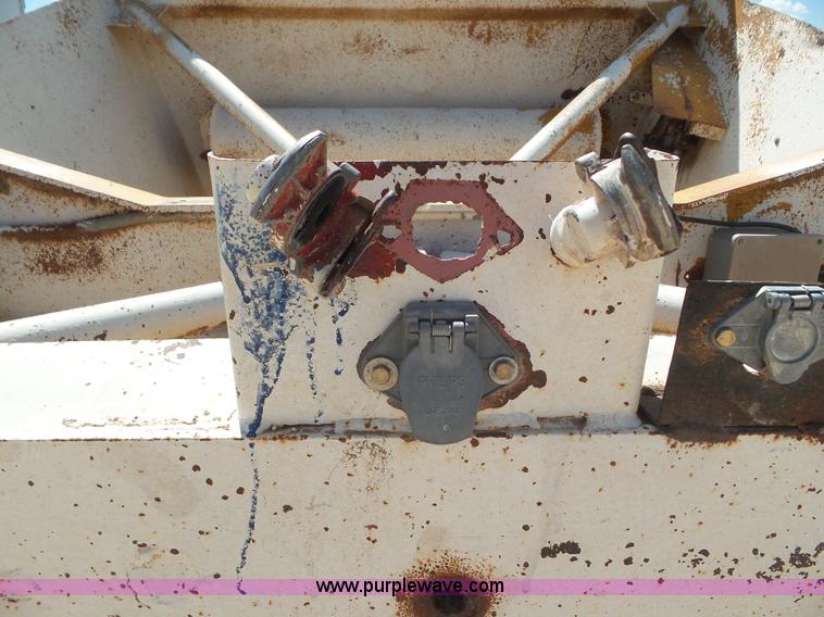 image for item CC9874 1974 Load King bottom dump trailer