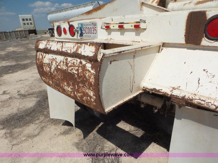 image for item CC9874 1974 Load King bottom dump trailer