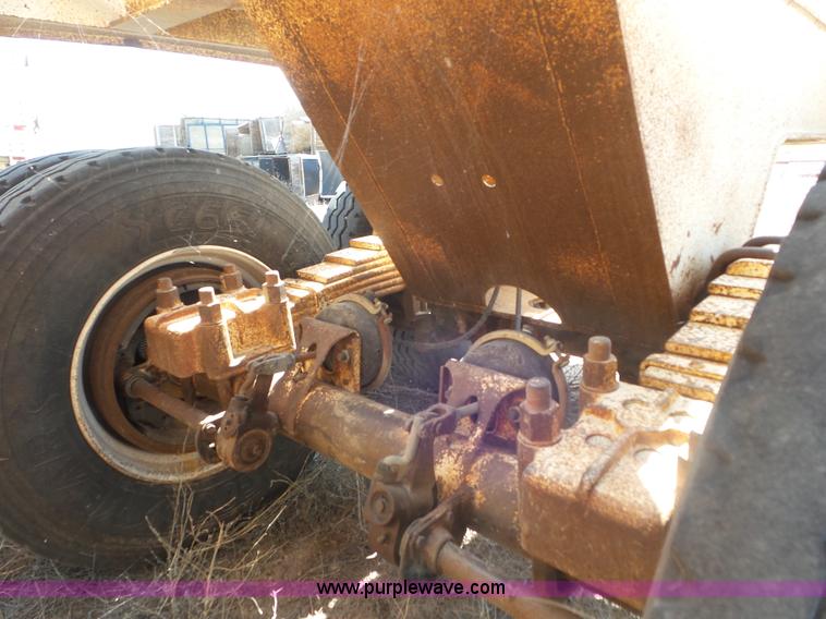 image for item CC9874 1974 Load King bottom dump trailer