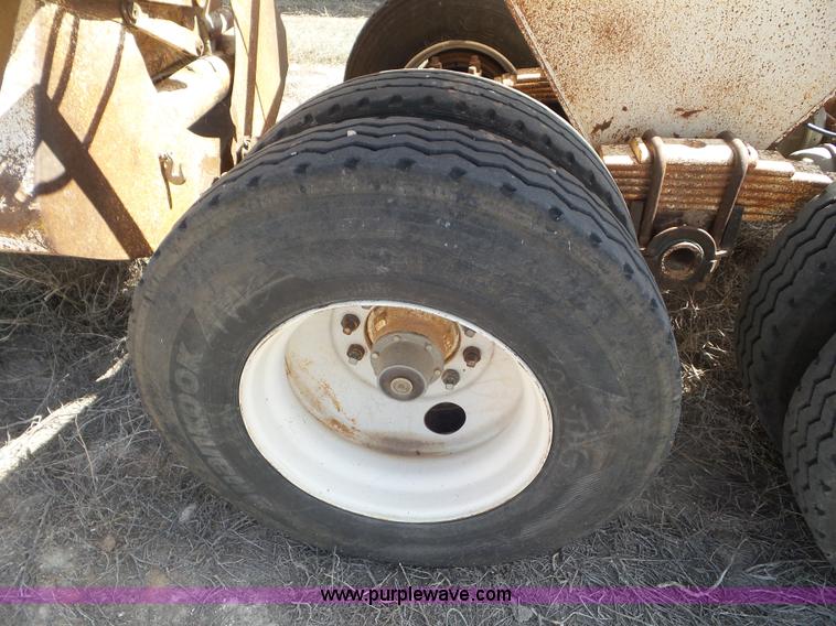 image for item CC9874 1974 Load King bottom dump trailer