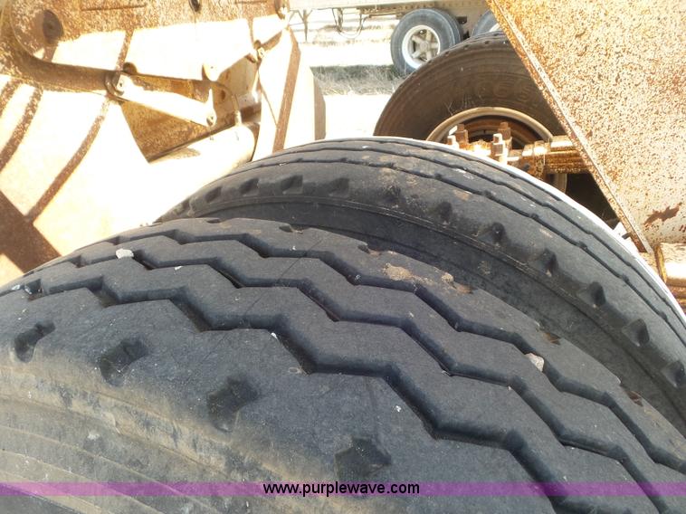 image for item CC9874 1974 Load King bottom dump trailer