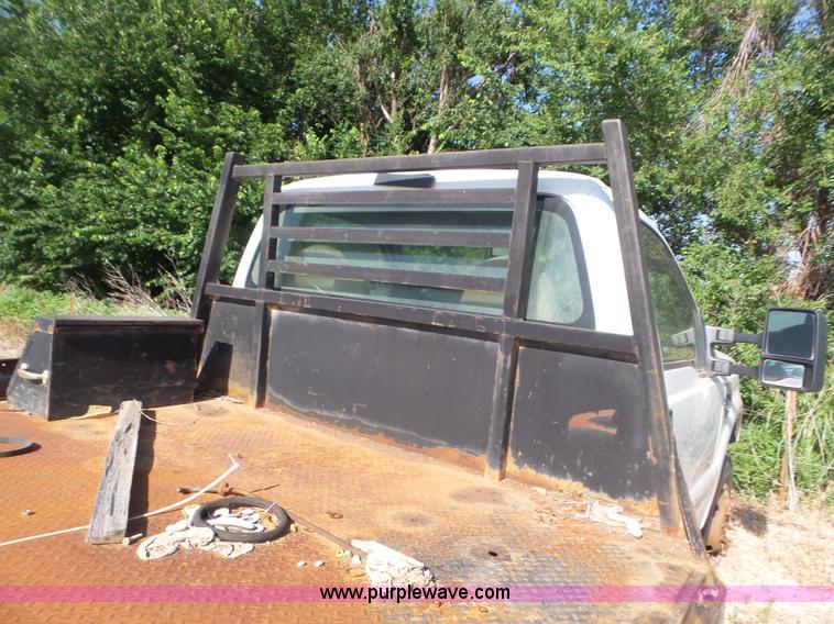 image for item CC9878 2008 Ford F350 Super Duty flatbed truck